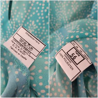 Blusa Turquesa Estampada