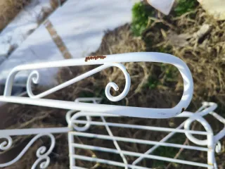 4 Sillas metal antiguas