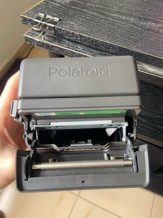 Cámara Polaroid 636 closeup