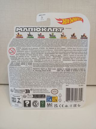 Bebe Mario hot wheels Mario kart