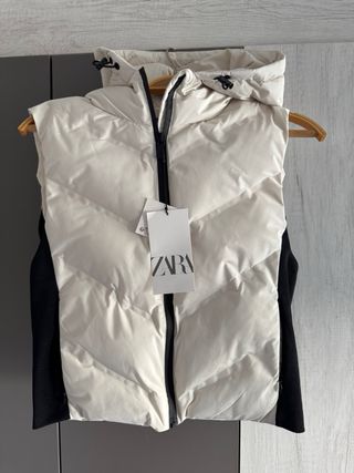 Chaleco acolchado zara 