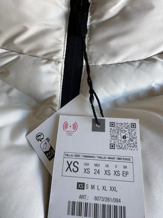Chaleco acolchado zara 