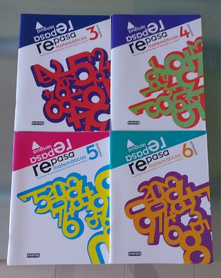 Repasa. 6º Primaria: Mi fichero de actividades de matemáticas y lengua