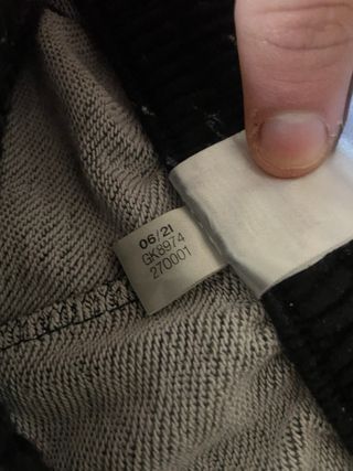 Sudadera negra adidas