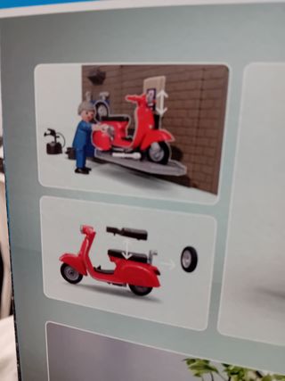 Playmobil taller vespa garaje vintage nu