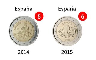 Monedas 2 euros conmemorativas