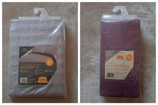 JUEGO DE FUNDA NÓRDICA Y BAJERA AJUSTABLE CAMA 90