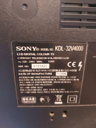 TV Sony 32 pulgadas