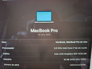 MacBook pro 15,4' 16gb ram
