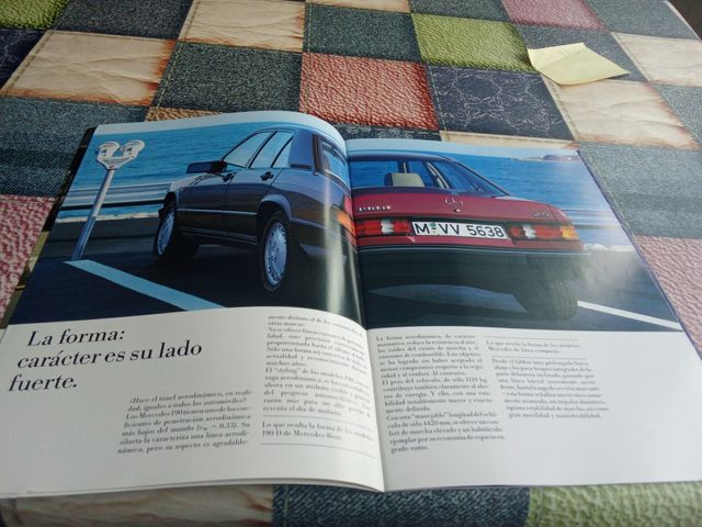 Mercedes Benz 190 D +3 catalogos Renault 18