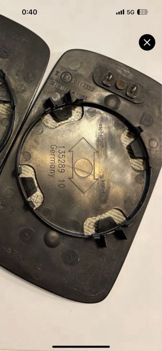 Espejo retrovisor original bmw e46 calefactable