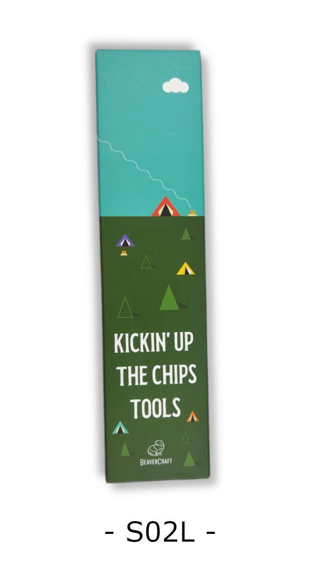 Set de Talla de madera - BEAVER - mod. para zurdos