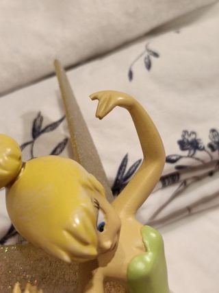 Figura Campanilla Tinkerbell hada sobre espejo