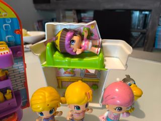 Hamburguesería, coche, remolque, Hospital Pinypon