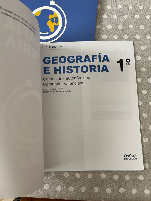 Inicia Dual Geografía 1º Libro del Alumno ESO