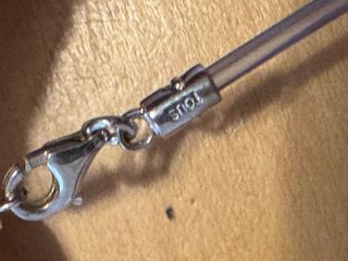 Tous collar y colgante niña de plata