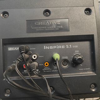 ALTAVOCES CREATIVE INSPIRE 5.1 5100 COMO NUEVOS