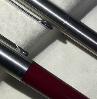 Lote 2 Boligrafos PARKER. Made in USA y UK 