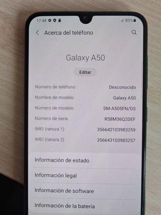 Samsung Galaxy A50