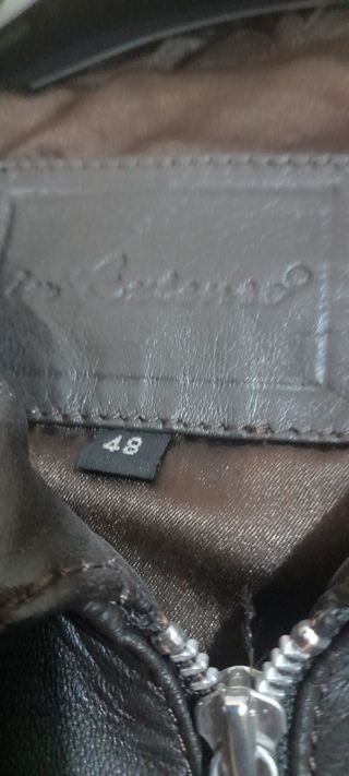 Cazadora cuero auténtico