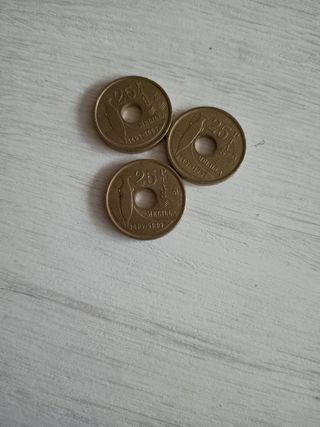 Moneda 25 pesetas Melilla 1997.