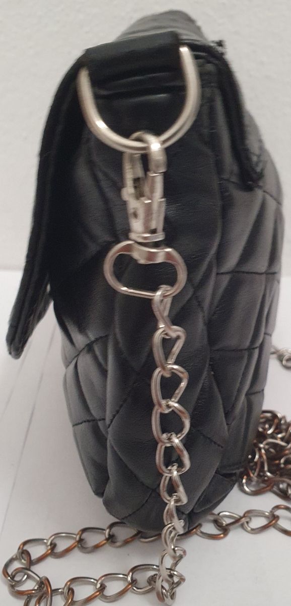 Poscett nera trapuntata