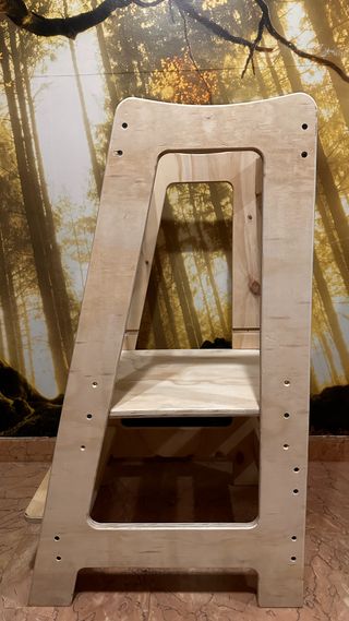 Torre ajustable 2en1 y Trona Montessori NUEVA niño