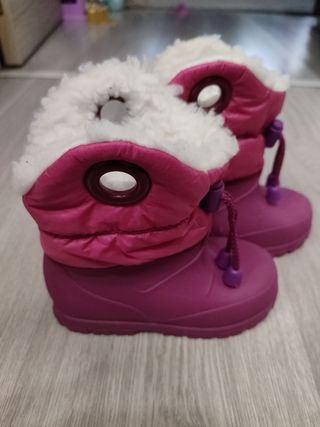 Botas de nieve niña talla 22,23
