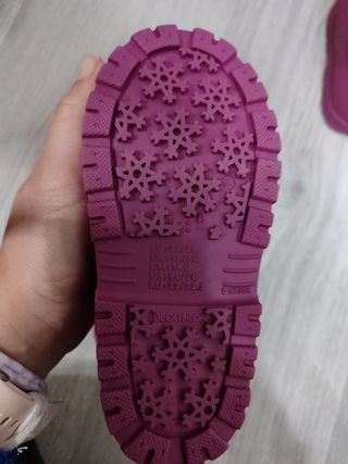 Botas de nieve niña talla 22,23