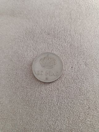 Moneda 25 pesetas 1975