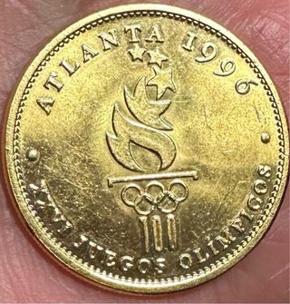Moneda Olimpiada Atlanta 96