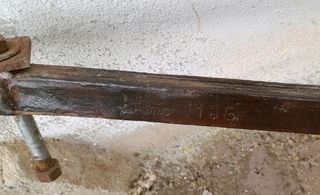 ARADO ANTIGUO ESTILO ROMANO. “AÑO 1936”.