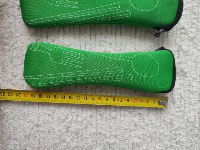 Porta cubiertos de tela