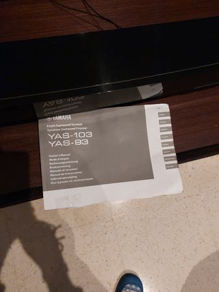 Barrado sonido Yamaha Yas-103 - 93