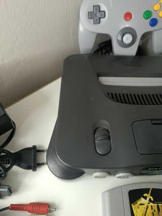Nintendo 64.Mario kart y Mario 64.