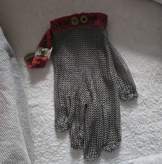 Lote guantes de malla pescadero/carnicero 