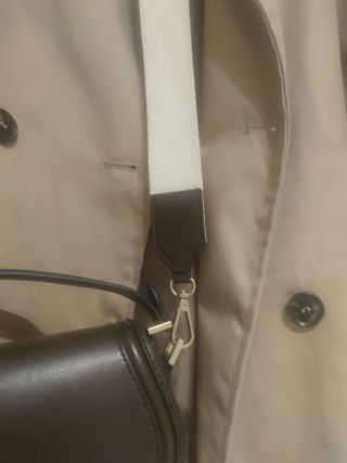 Gabardina y bolso Zara nuevo