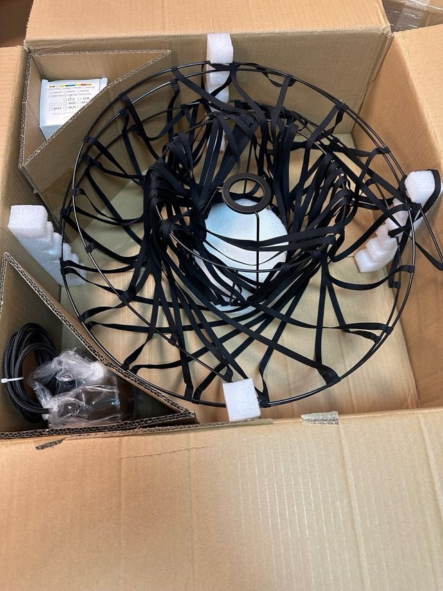 Lámpara Colgante Vintago Sombrero Ref:103MC