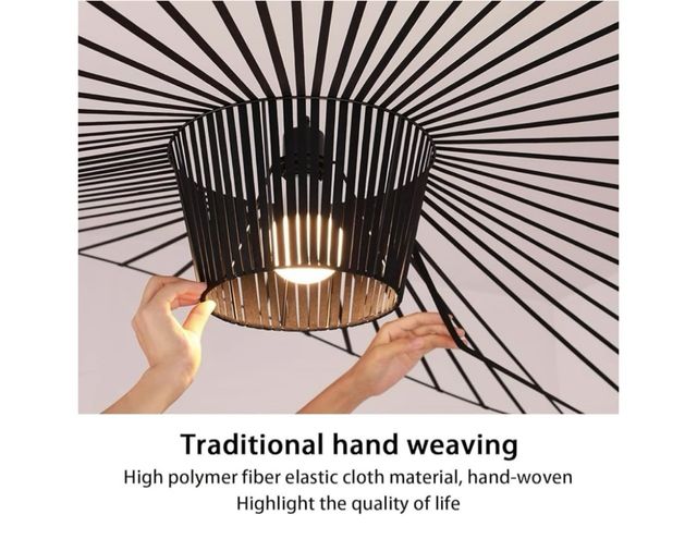 Lámpara Colgante Vintago Sombrero Ref:103MC