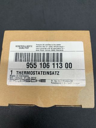 TERMOSTATO DEL REFRIGERANTE PORSCHE CAYENNE