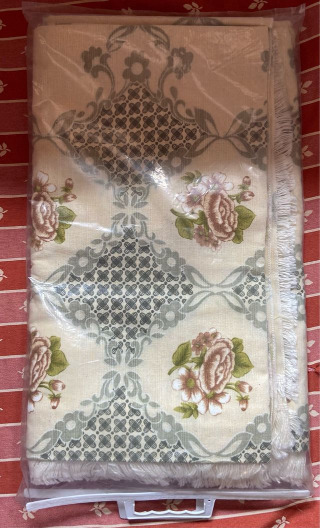 Colcha cama matrimonio vintage