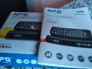 TDT 2unidades con su mando