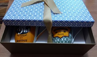 Set de dos tazas de té