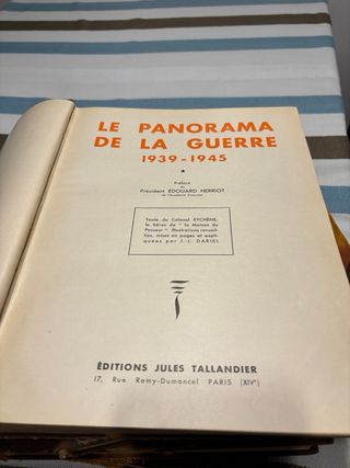 Libros Le panorama de la guèrre