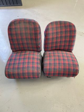 Asientos delanteros Seat 600