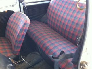 Asientos delanteros Seat 600