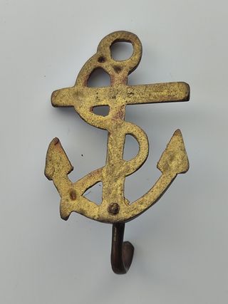 Gancho de ancla de barco bronce 