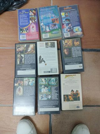 Películas VHS v.o. con subtitulos en inglés
