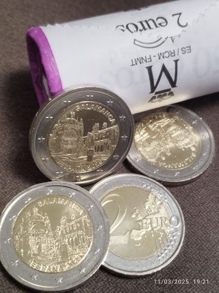 2 euros España 2025 Salamanca 