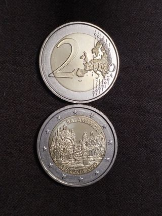 2 euros España 2025 Salamanca 